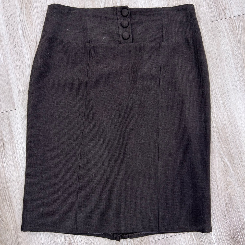 Biacci straight brown skirt size 12